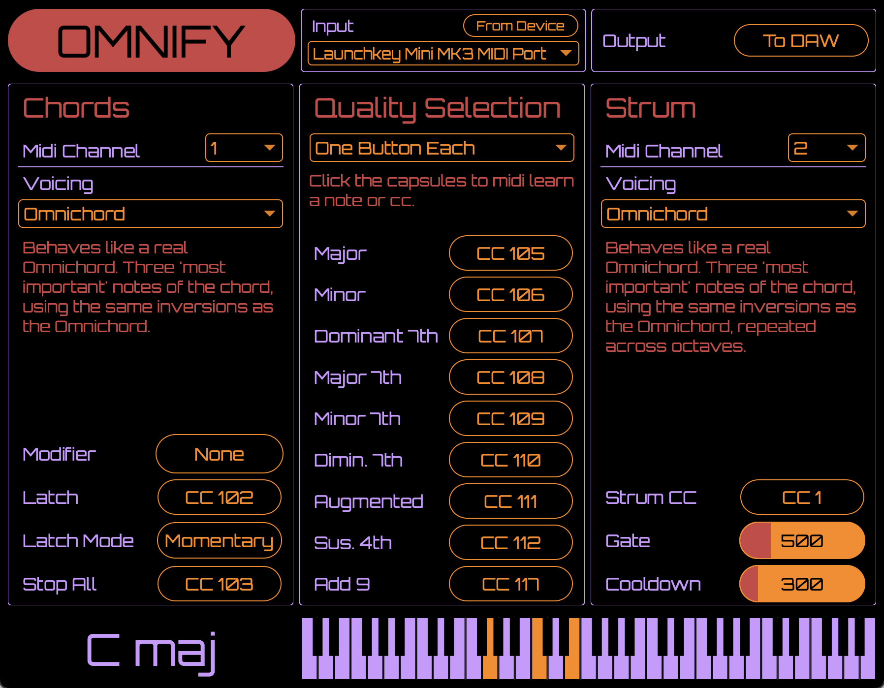 Omnify plugin screenshot